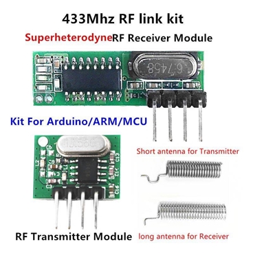 10PCS RXB12 433Mhz Superheterodyne Wireless Receiver Precise for Arduino/AVR 